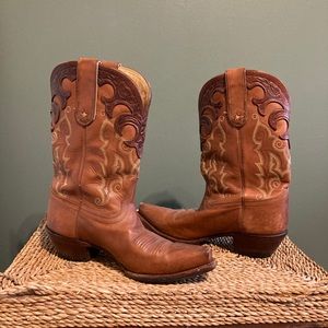 Vintage Tony Lama Cowboy Boots, made in Mexico.